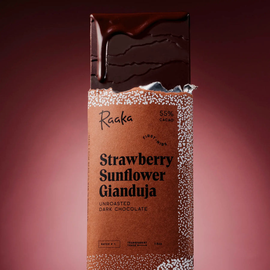 Strawberry Sunflower Gianduja - Airy Artisan Gianduja Assortment