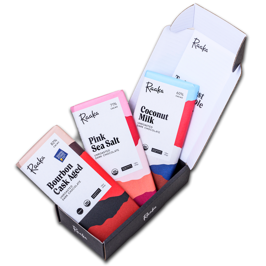 Customizable 3 Bar Box - Airy Expressive Box Assortment