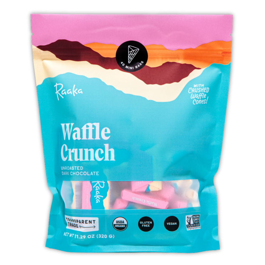 Waffle Crunch Minis Bag of 40 - Airy Artisan Bag Assortment